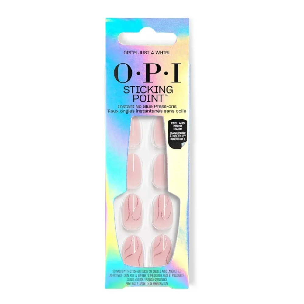 OPI Sticking Point OPI’m Just a Whirl Press On Nails